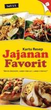 Kartu Resep Jajanan Favorit