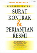 Kumpulan Contoh Surat Kontrak dan Perjanjian Resmi